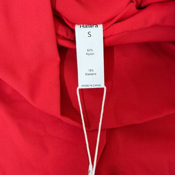 Halara Athletic Skort Shorts Red Built-In Shorts Pocket Activewear S NWT - Picture 11 of 13